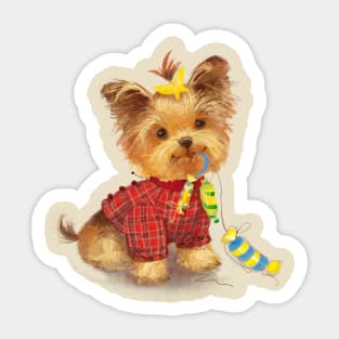 Yorkshire terrier Sticker